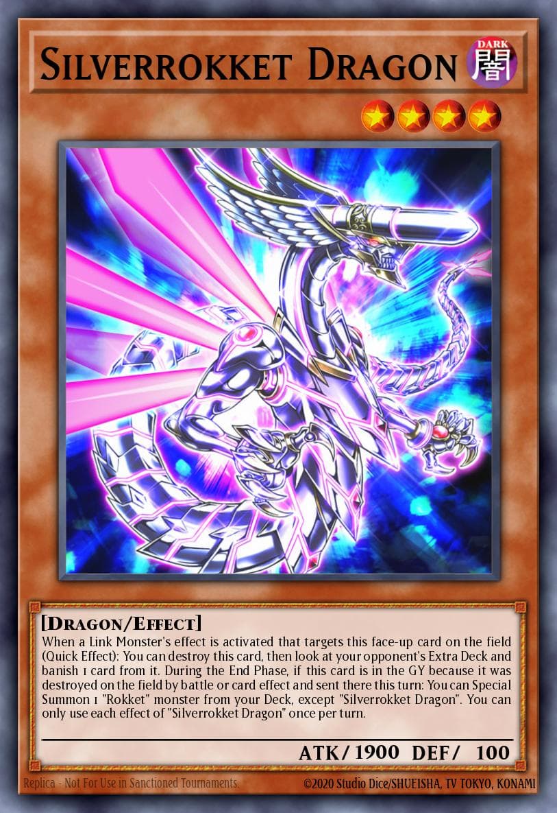 Silverrokket Dragon Structure Deck: Rokket Revolt card