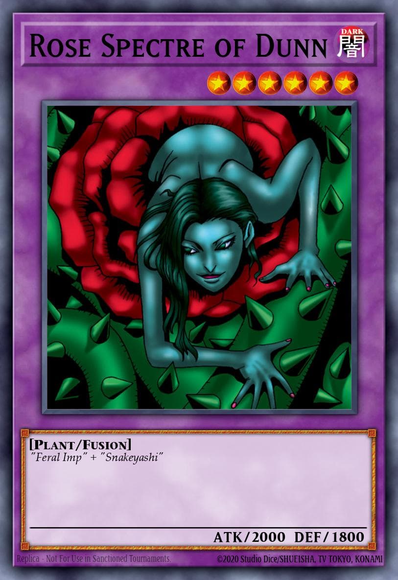 Rose Spectre of Dunn OTS Tournament Pack 5 card