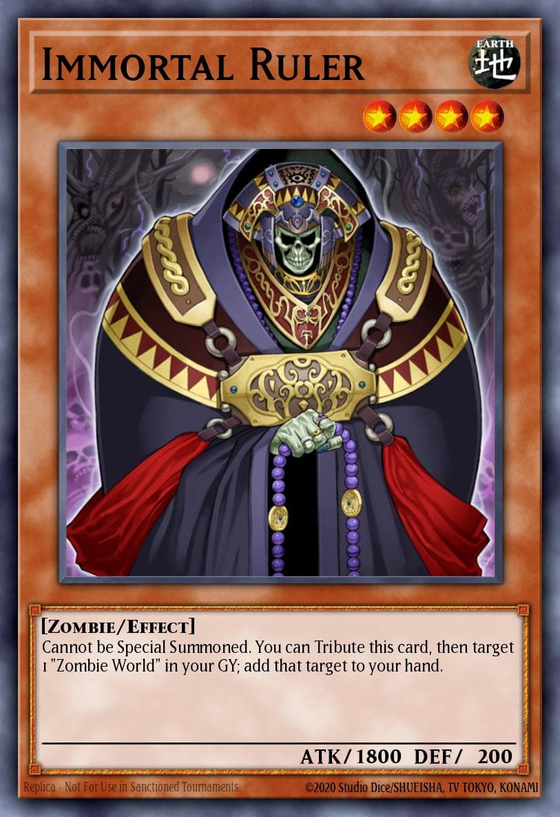 Immortal Ruler Structure Deck: Zombie Horde card