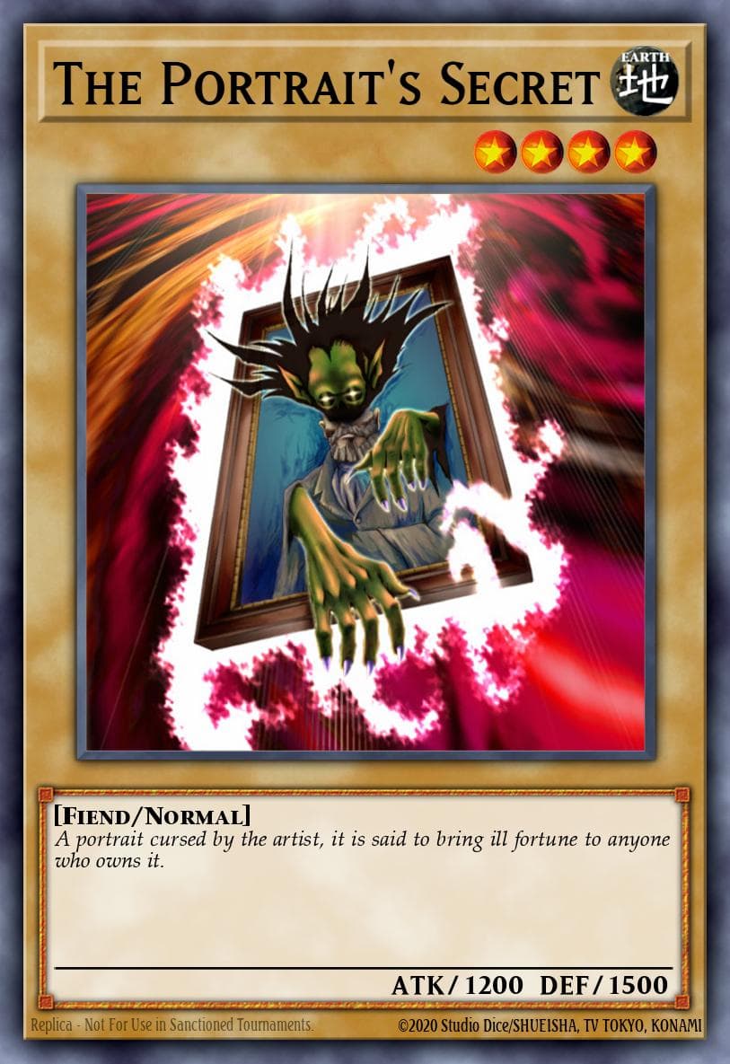 The Portrait's Secret Labyrinth of Nightmare card