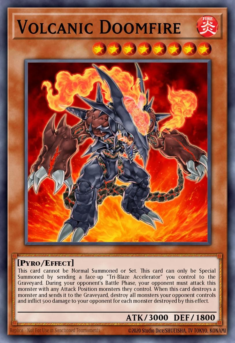 Volcanic Doomfire Force of the Breaker: Special Edition card
