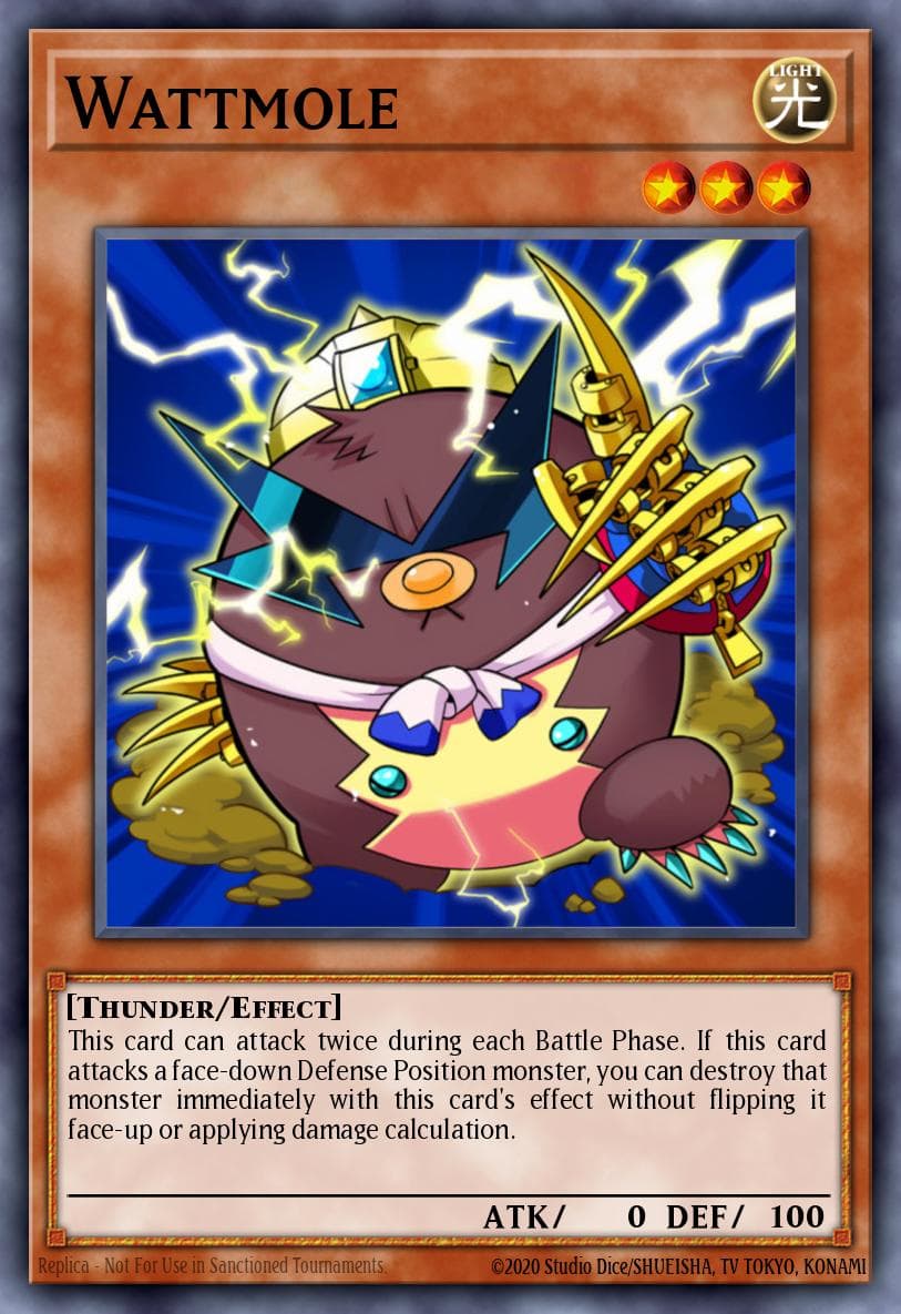 Wattmole Storm of Ragnarok: Special Edition card