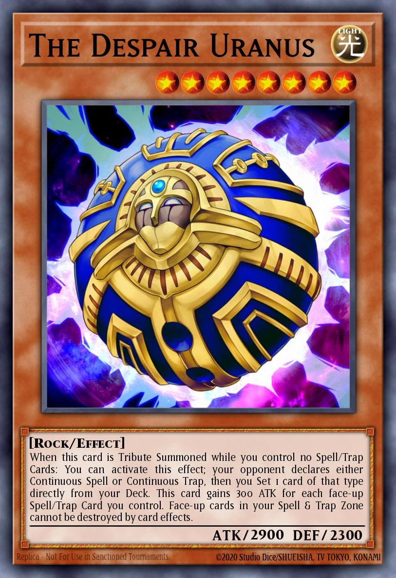 The Despair Uranus Dragons of Legend: The Complete Series card