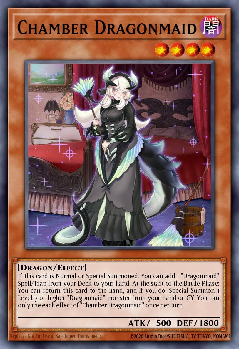 Chamber Dragonmaid Eternity Code Premiere! promotional card card