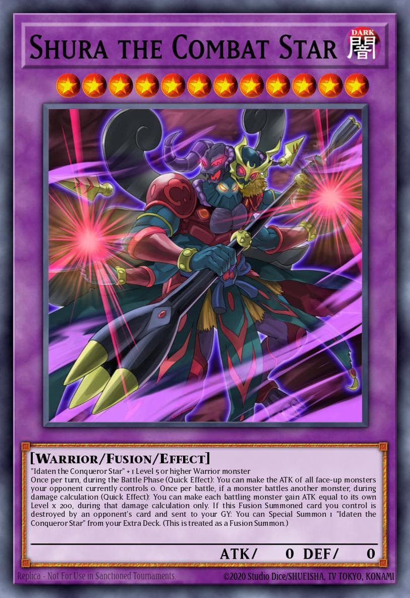 Shura the Combat Star Battles of Legend: Relentless Revenge card
