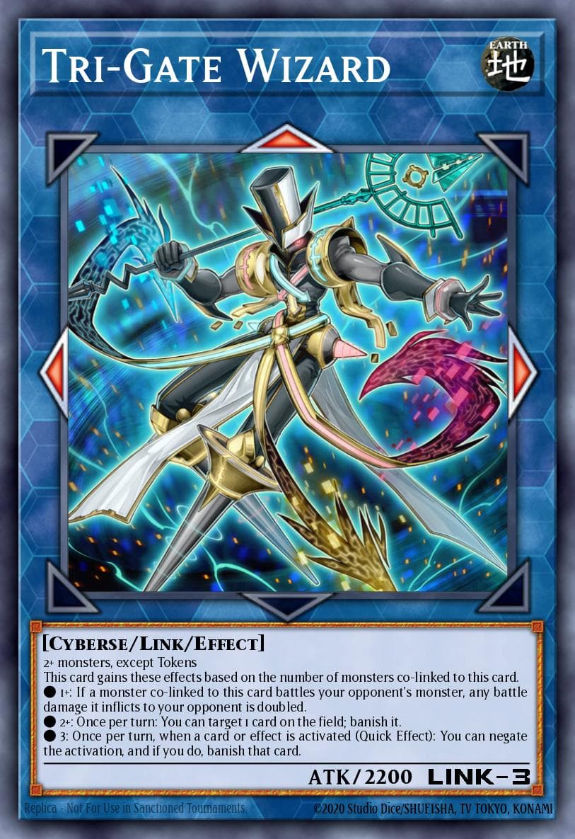 Tri-Gate Wizard Structure Deck: Cyberse Link card