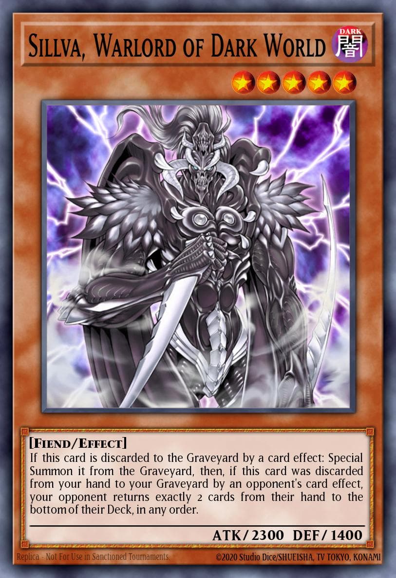 Sillva, Warlord of Dark World Dark Revelation Volume 4 card