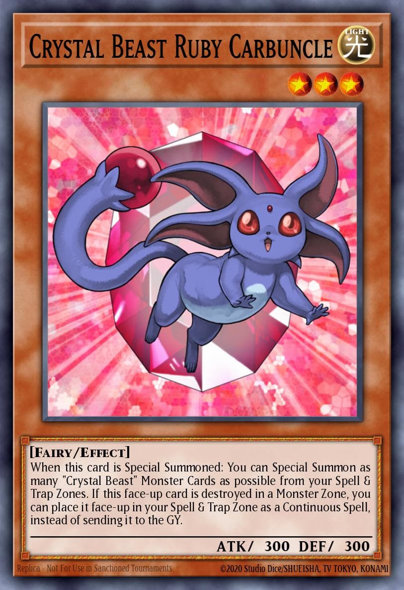Crystal Beast Ruby Carbuncle Force of the Breaker: Special Edition card