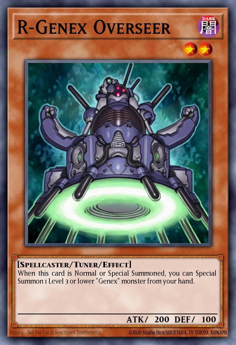 R-Genex Overseer Hidden Arsenal 3 card