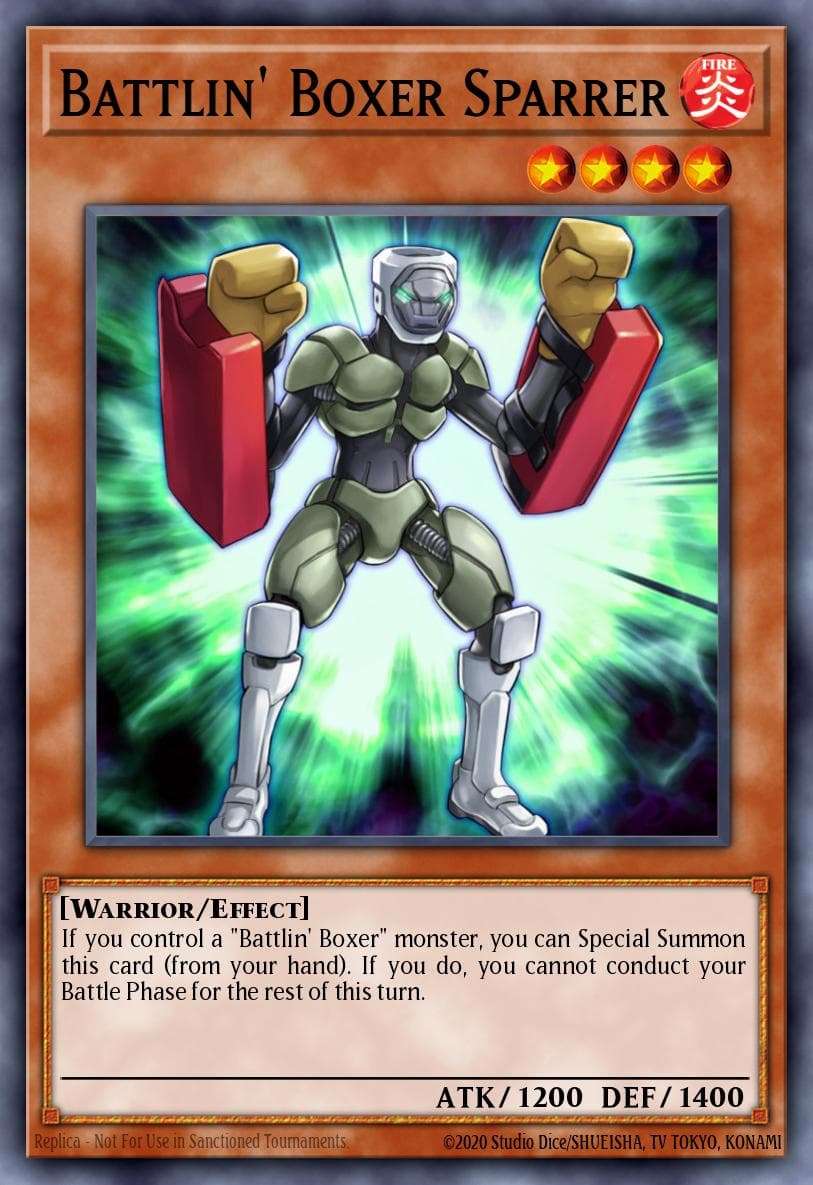 Battlin' Boxer Sparrer 2014 Mega-Tin Mega Pack card