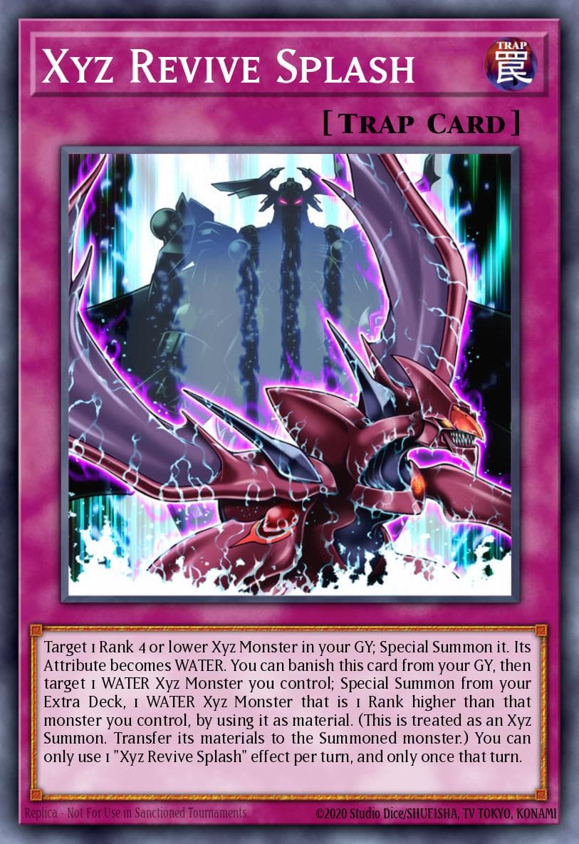 Xyz Revive Splash Eternity Code Premiere! promotional card card