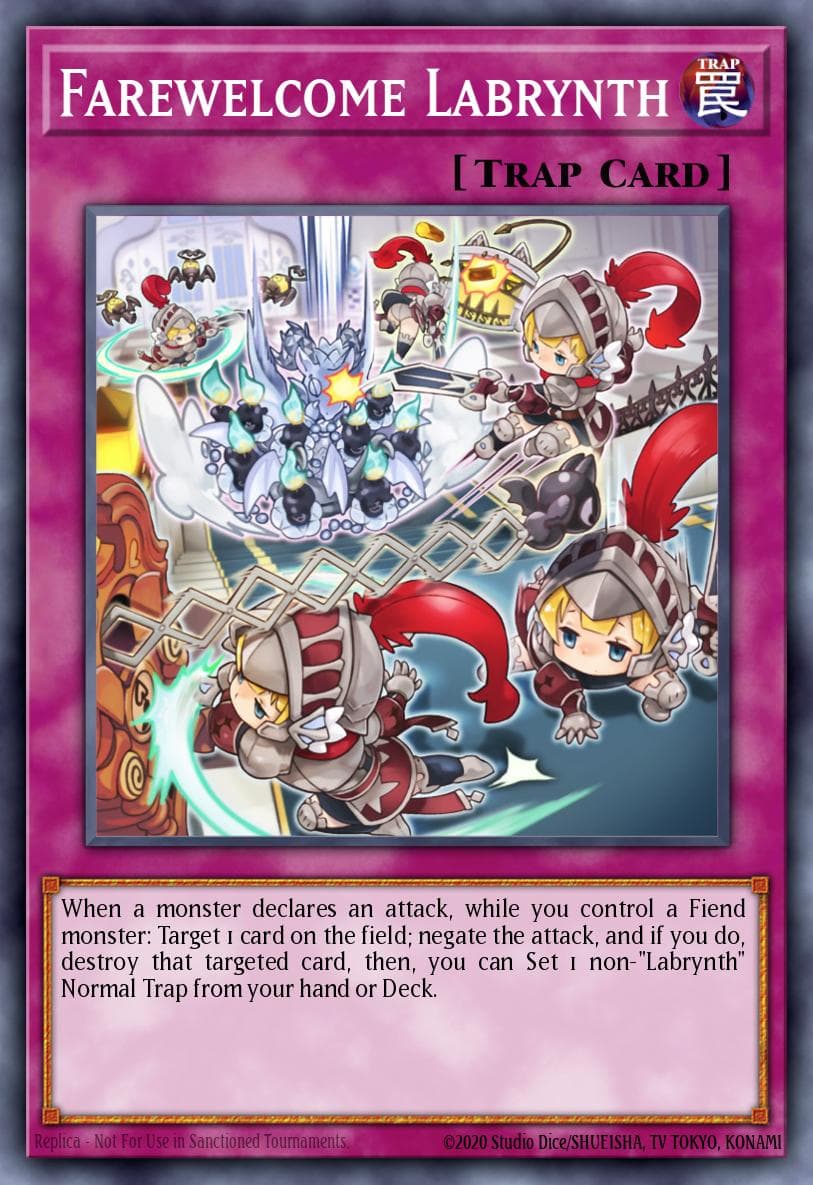Farewelcome Labrynth Tactical Masters card