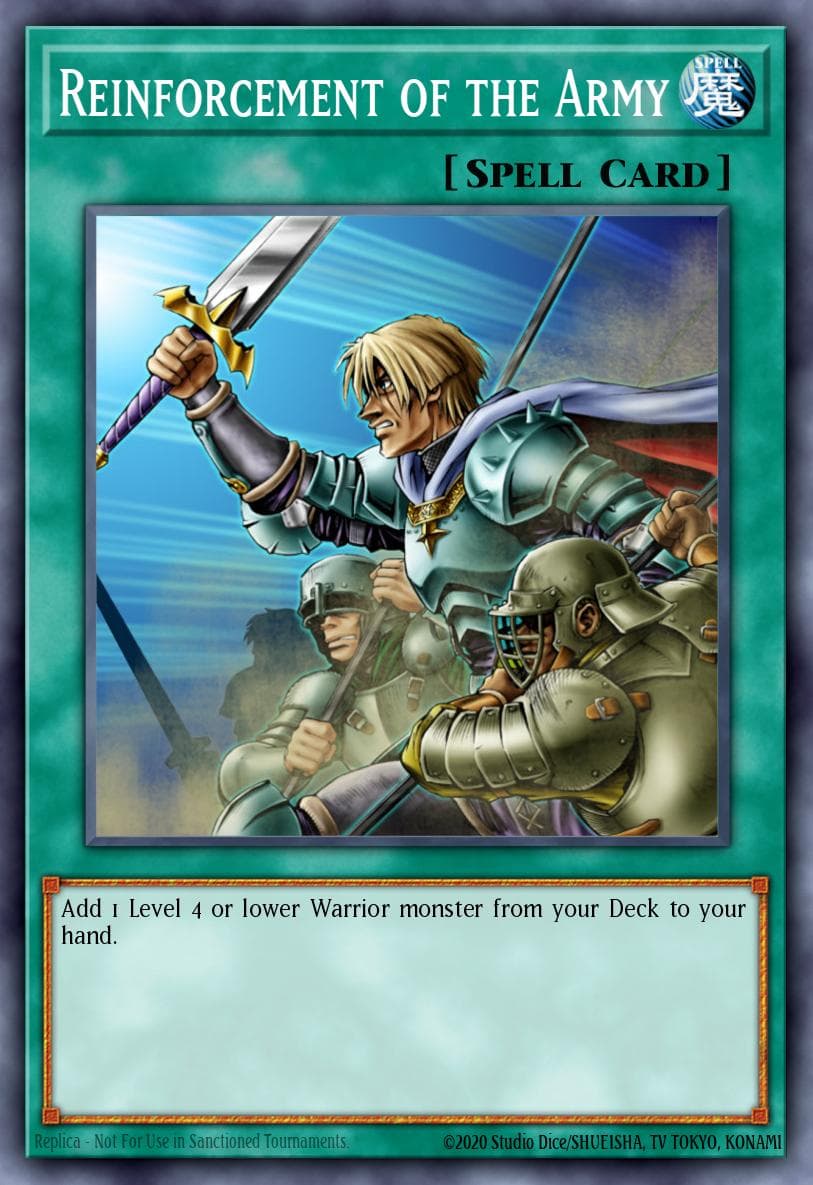 Reinforcement of the Army Amazing Defenders card