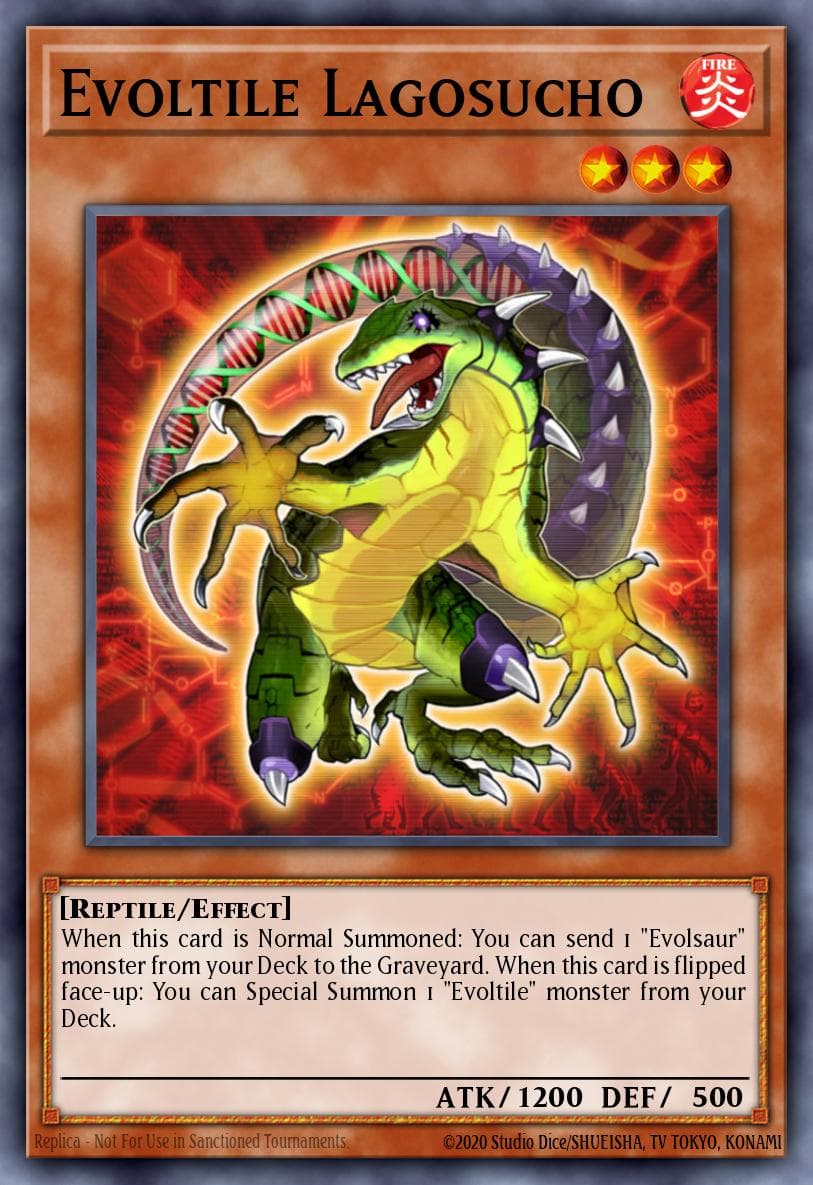 Evoltile Lagosucho Galactic Overlord Sneak Peek Participation Card card
