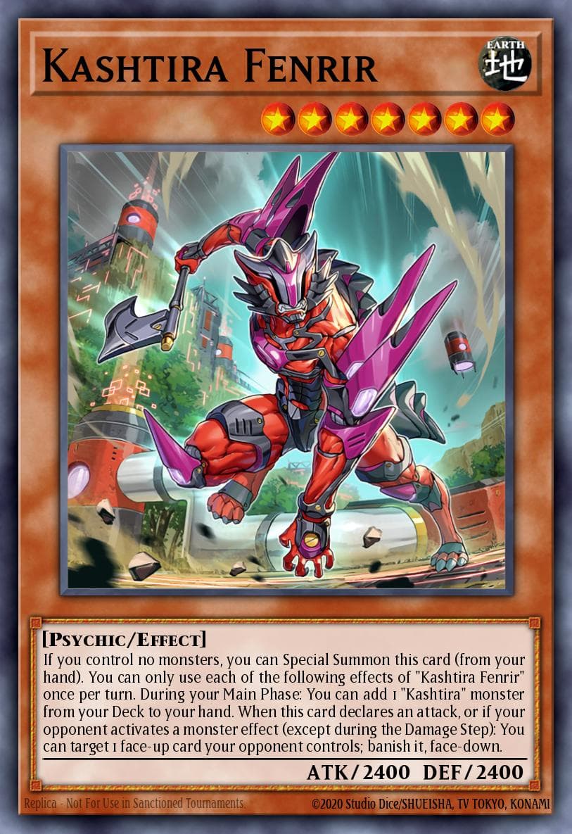Kashtira Fenrir Rarity Collection 5 card