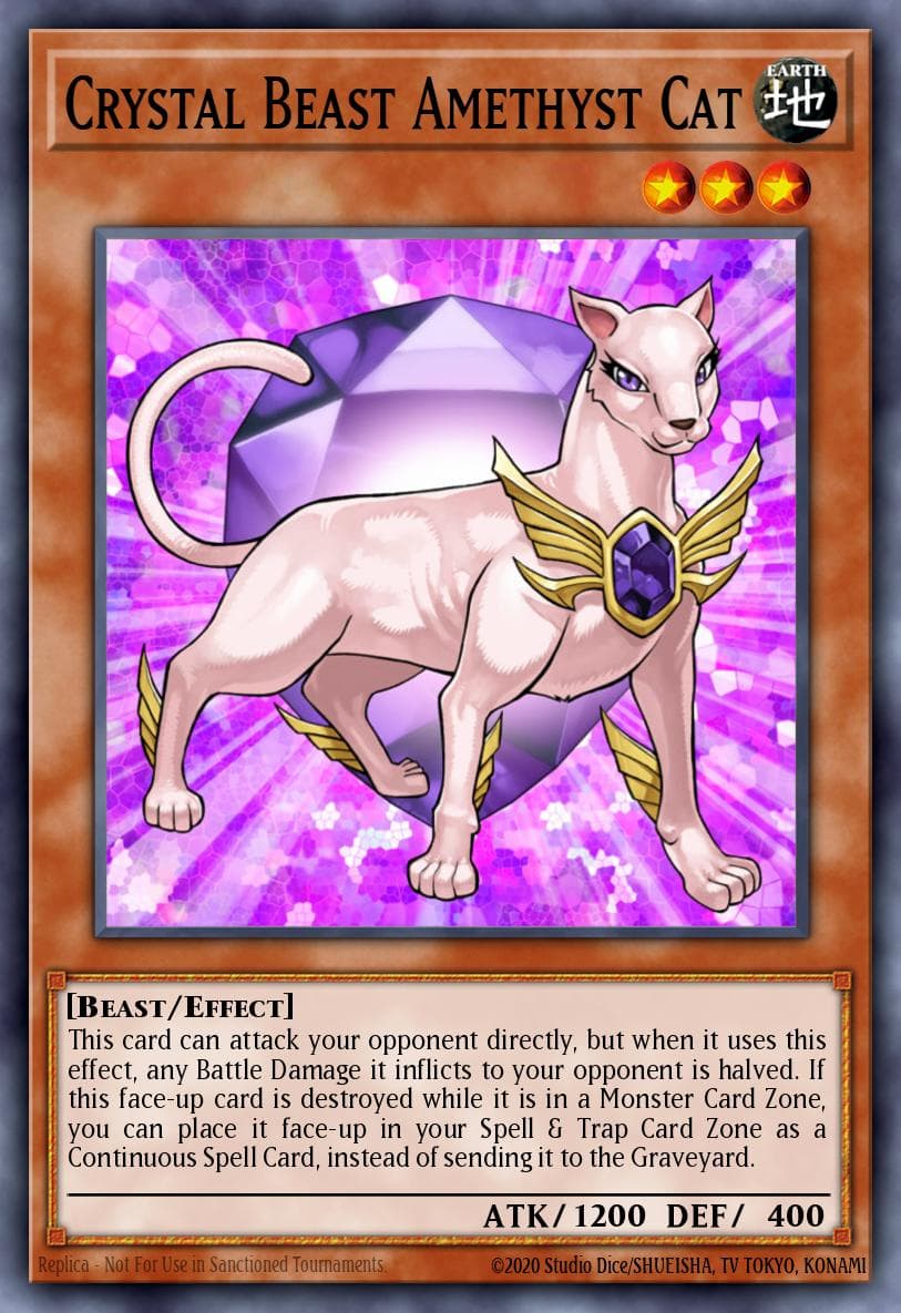 Crystal Beast Amethyst Cat Force of the Breaker: Special Edition card