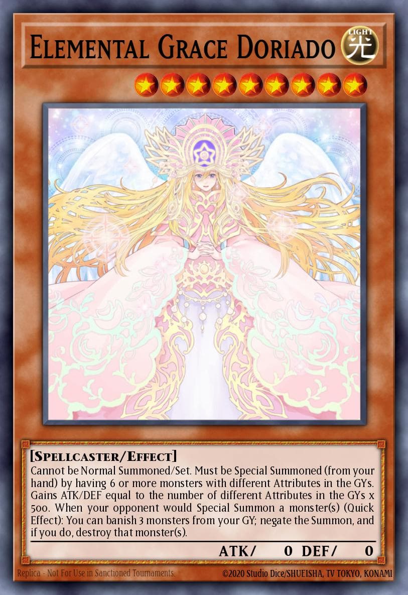 Elemental Grace Doriado 2018 Mega-Tin Mega Pack card