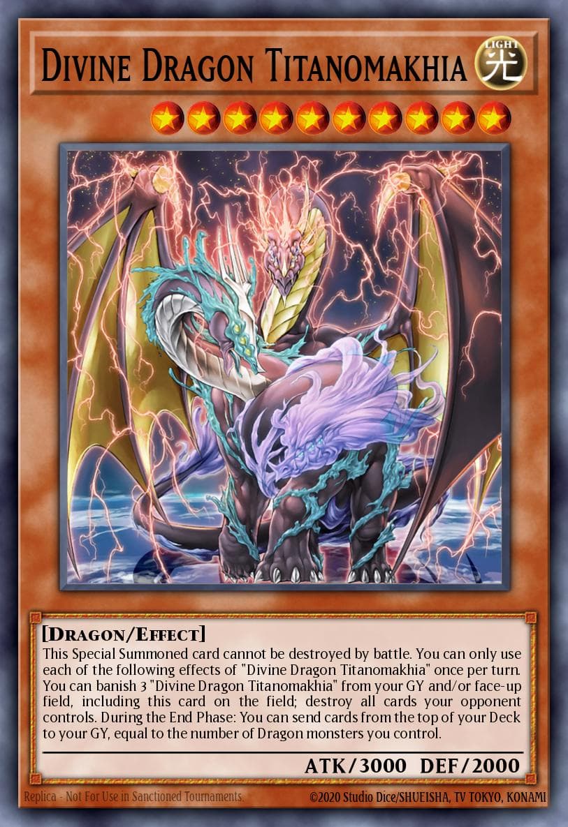 Divine Dragon Titanomakhia Dimension Force card