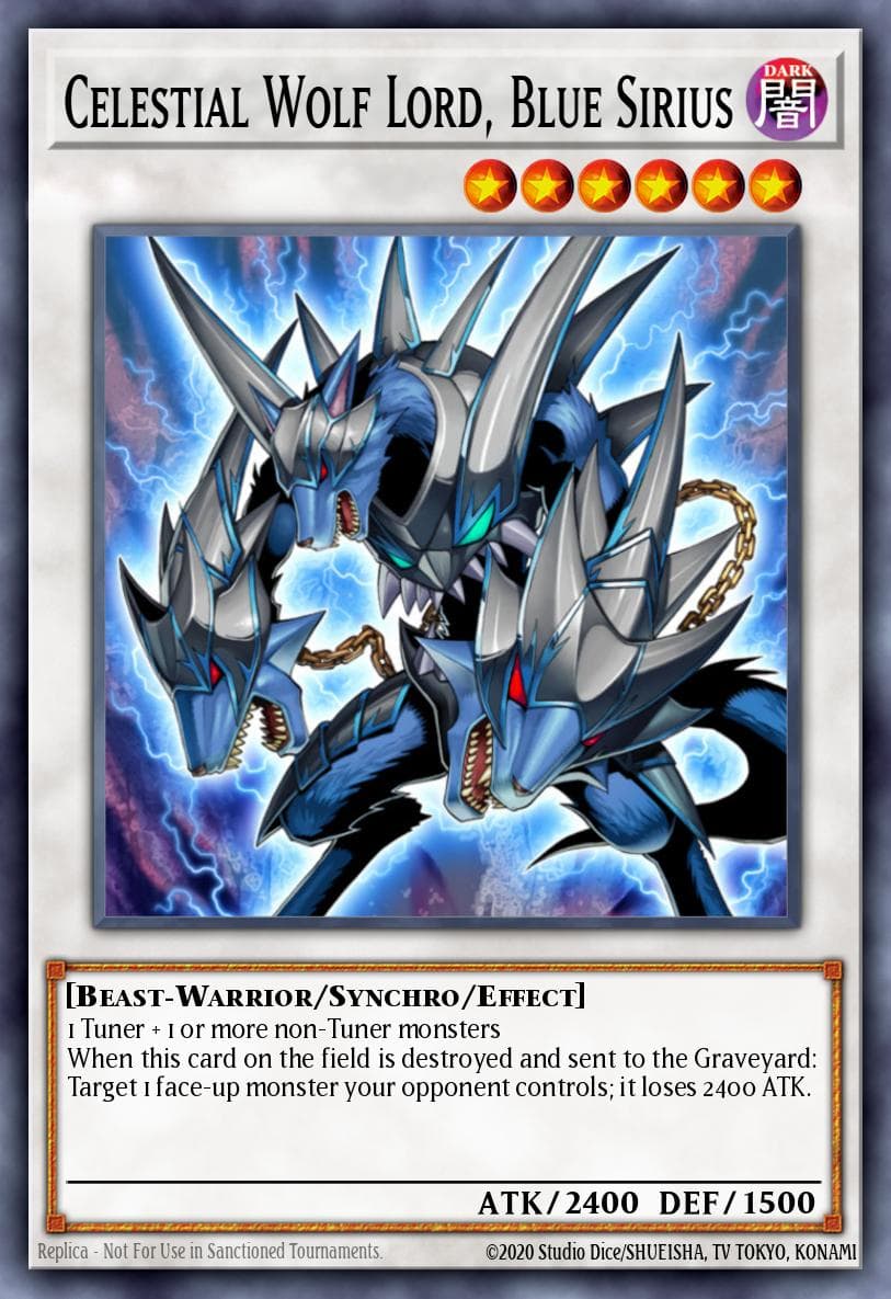 Celestial Wolf Lord, Blue Sirius 2014 Mega-Tin Mega Pack card