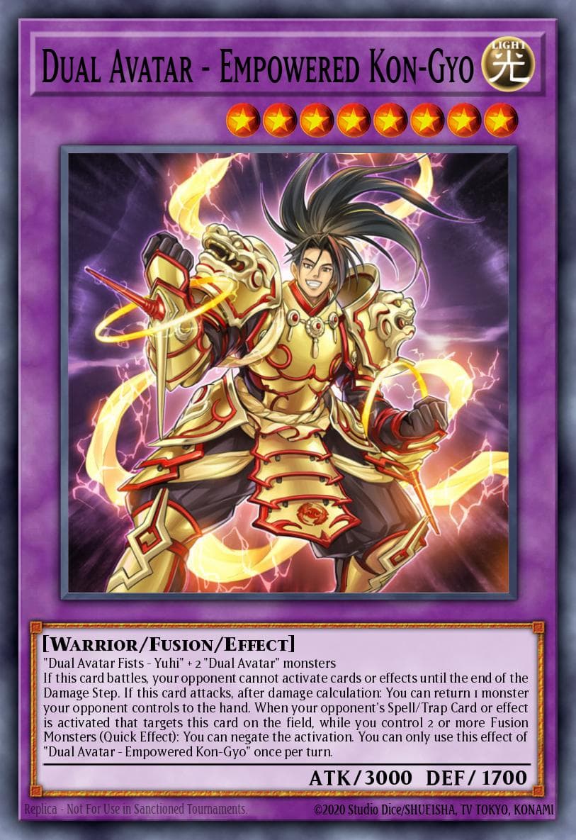 Dual Avatar - Empowered Kon-Gyo Phantom Rage Premiere! promotional card card