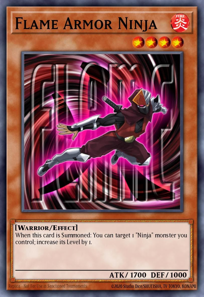 Flame Armor Ninja Order of Chaos: Special Edition card