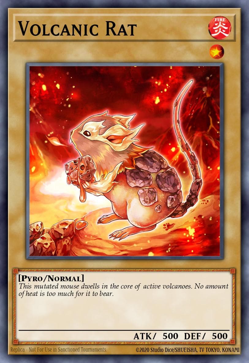Volcanic Rat Tactical Evolution: Special Edition card