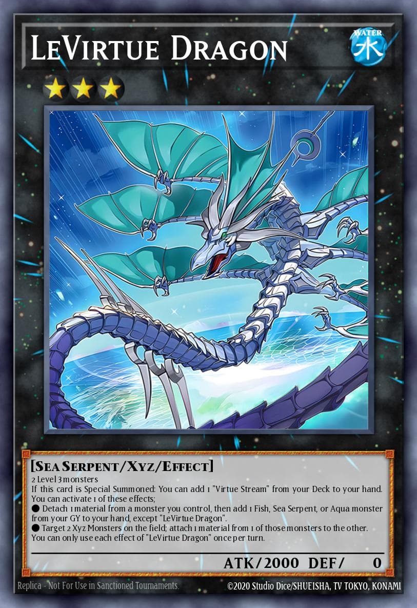 LeVirtue Dragon Rage of the Abyss card