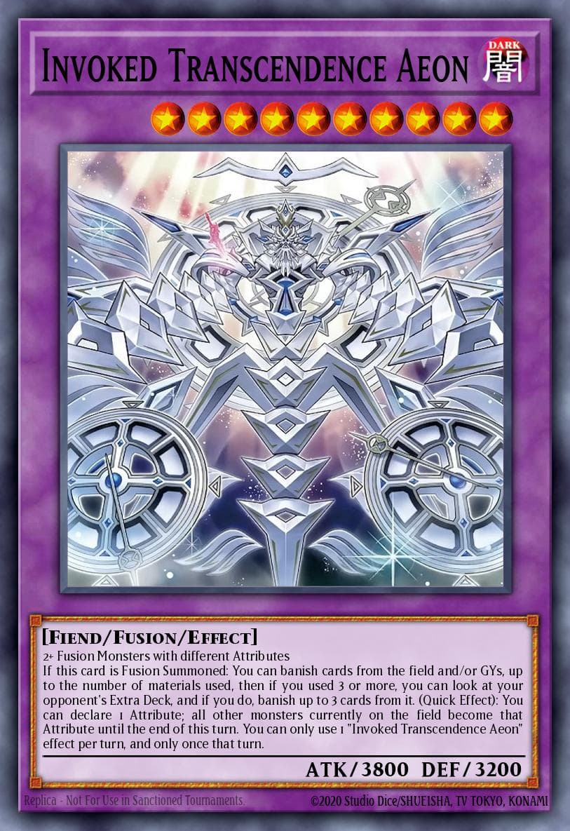 超越召唤兽 埃翁 游戏王 card