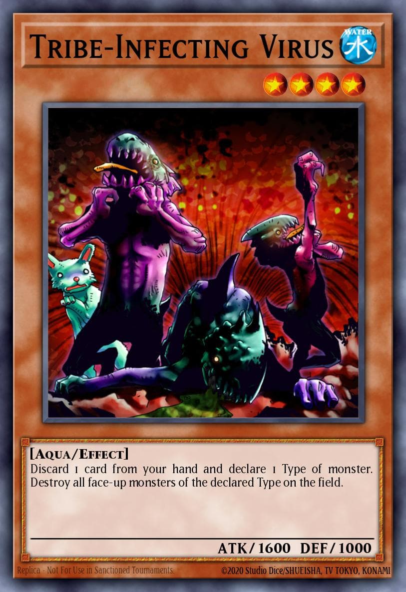 Tribe-Infecting Virus Structure Deck: Fury from the Deep card