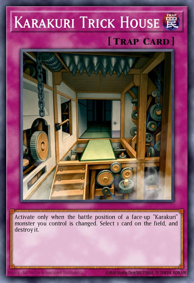 Karakuri Trick House Starstrike Blast Sneak Peek Participation Card card