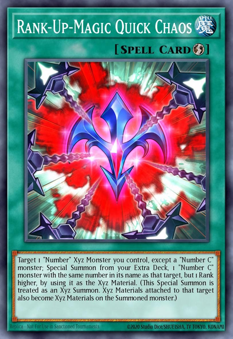 Rank-Up-Magic Quick Chaos Dragons of Legend: The Complete Series card