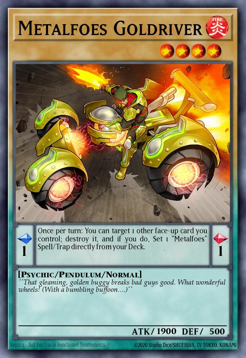 Metalfoes Goldriver Ghosts From the Past card