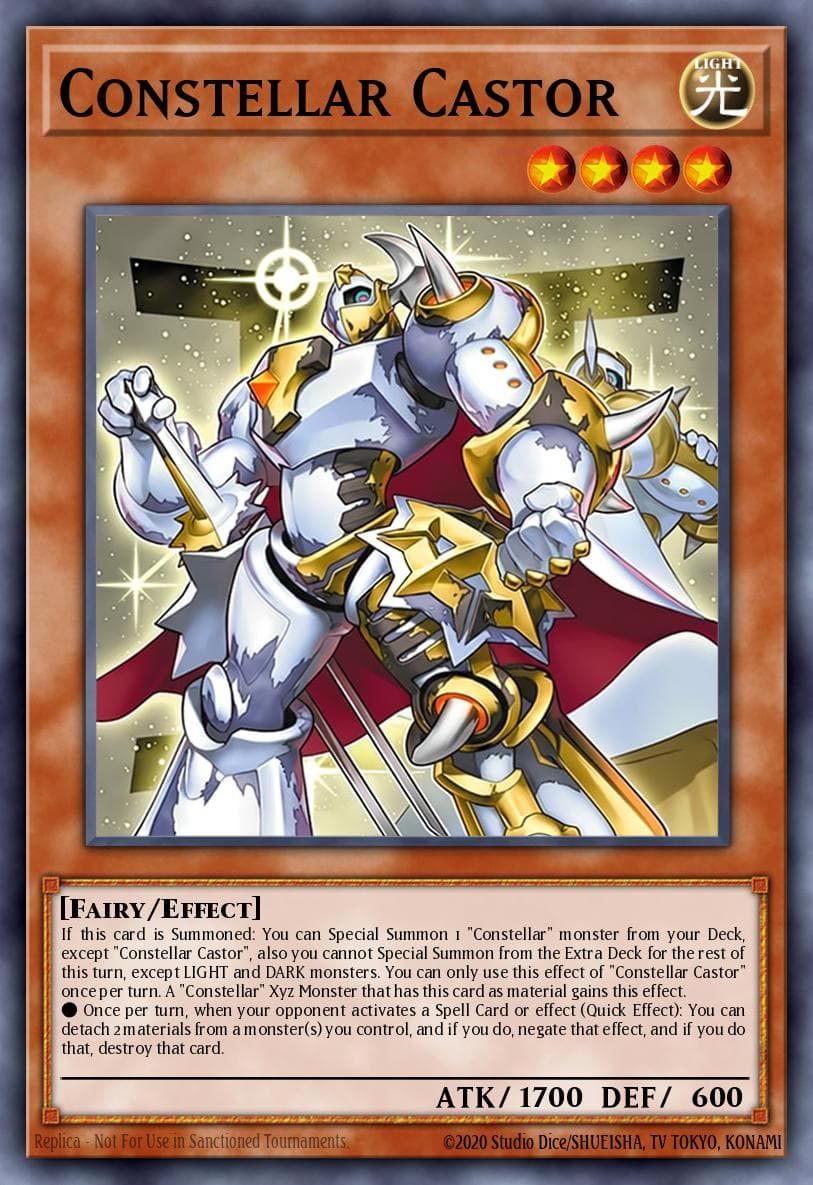星圣 双子卡斯托尔 遊戲王 card