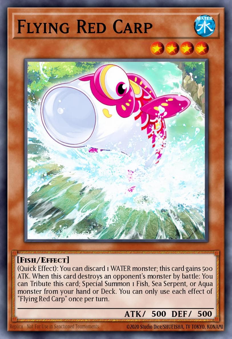 Flying Red Carp 2022 Tin of the Pharaoh's Gods card