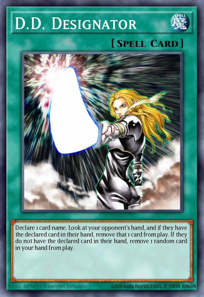 D.D. Designator Dark Revelation Volume 2 card
