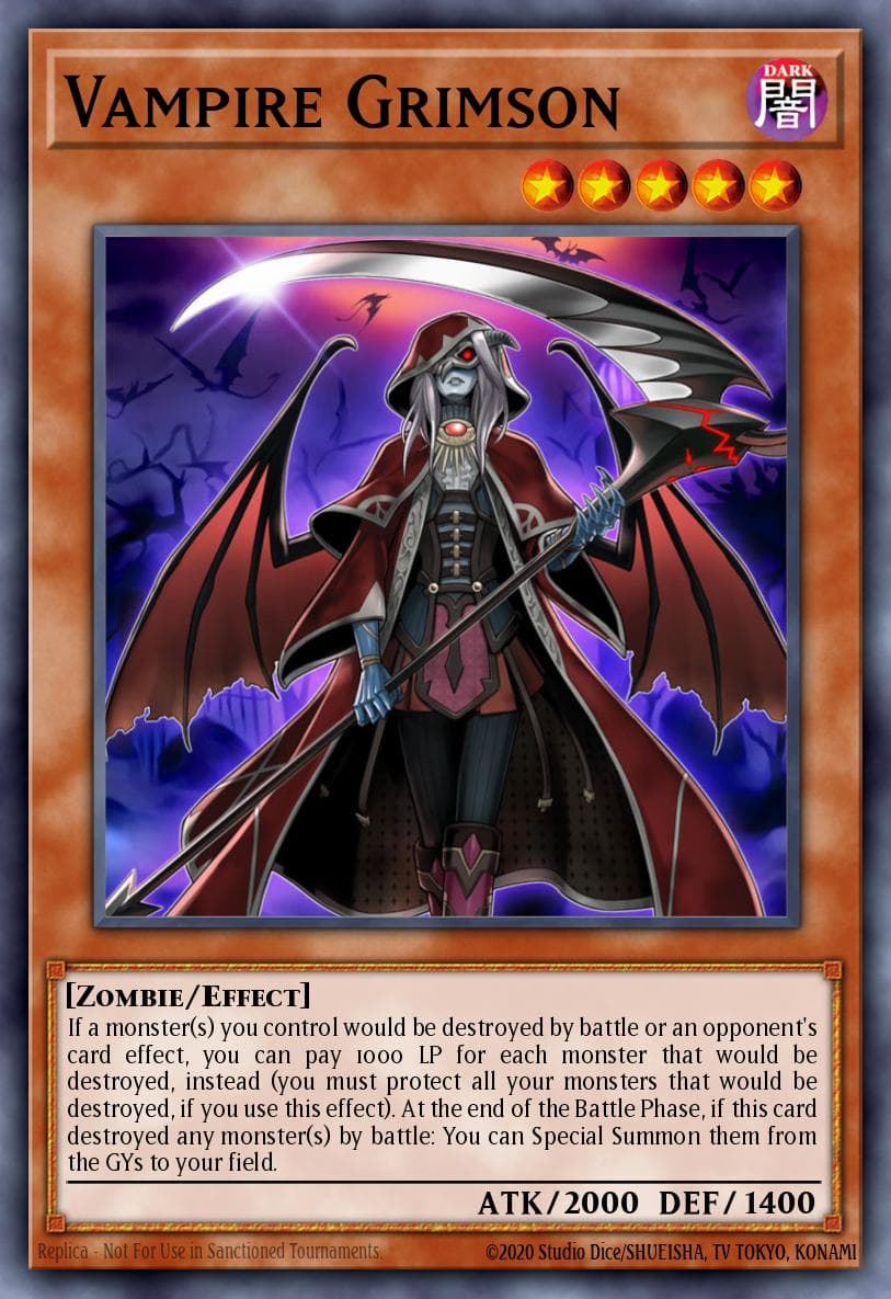 Vampire Grimson Dark Saviors card