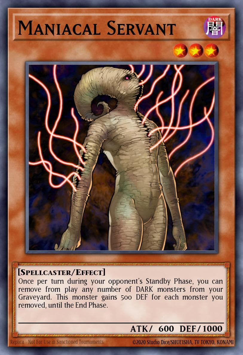 Maniacal Servant Light of Destruction: Special Edition card