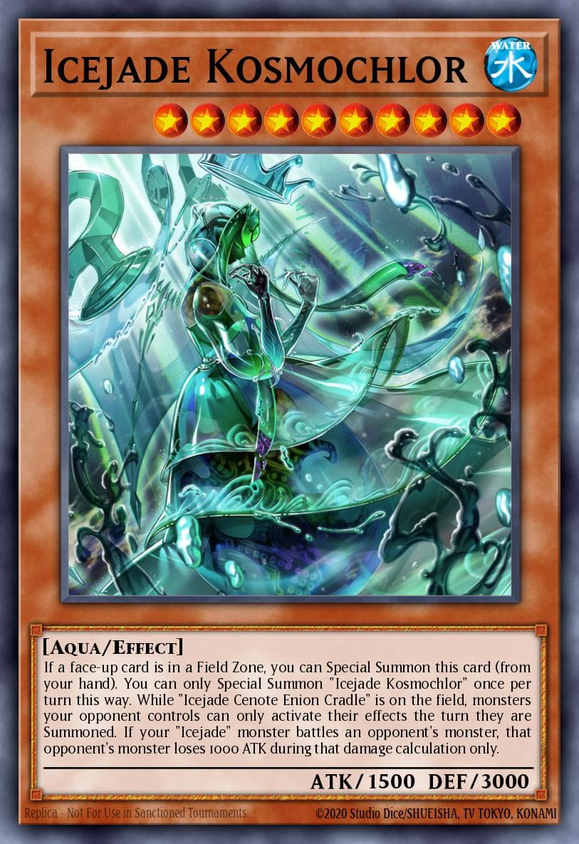 Icejade Kosmochlor Battle of Chaos card