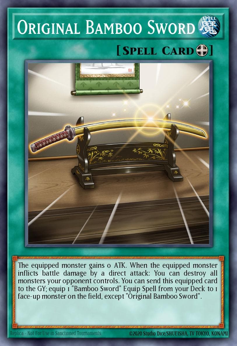 Original Bamboo Sword OTS Tournament Pack 29 card
