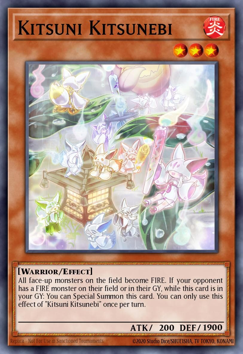 Kitsuni Kitsunebi Cyberstorm Access card