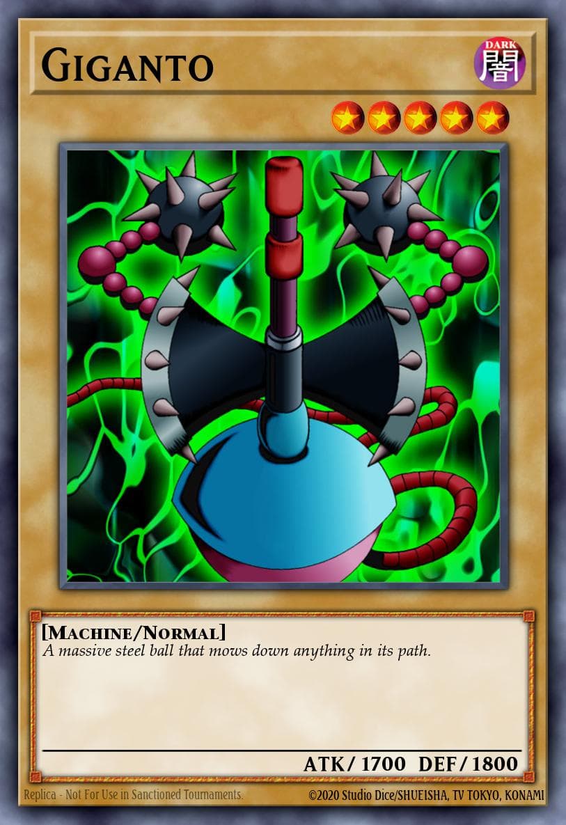 Giganto 遊戲王 card