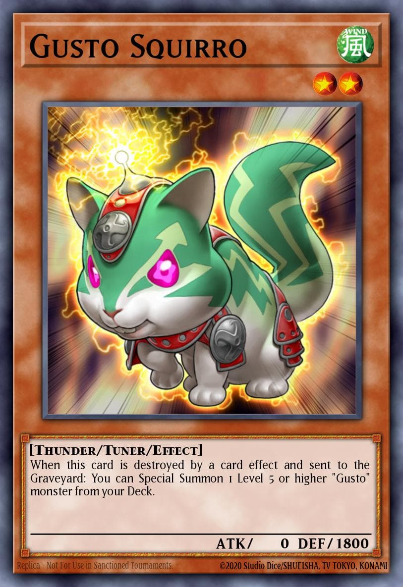 Gusto Squirro Hidden Arsenal 6: Omega Xyz card