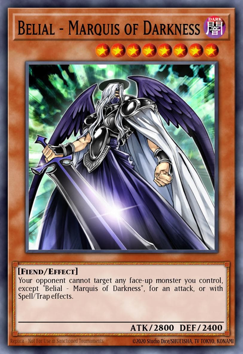 Belial - Marquis of Darkness Gates of the Underworld Structure Deck card