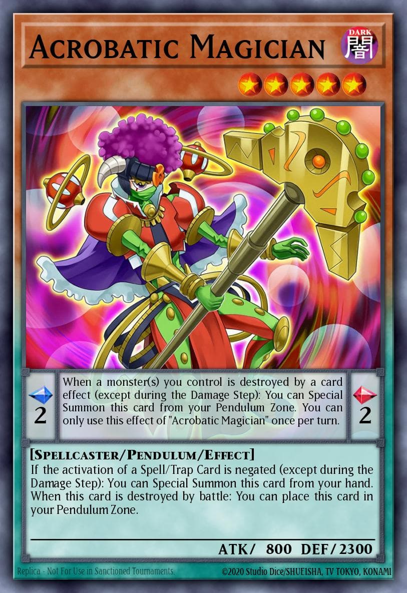 Acrobatic Magician The Dark Illusion: Special Edition card