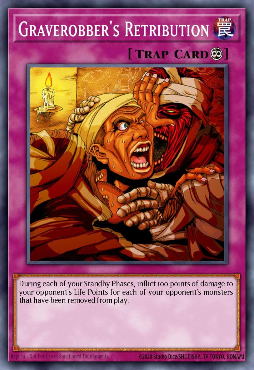 Graverobber's Retribution Labyrinth of Nightmare card