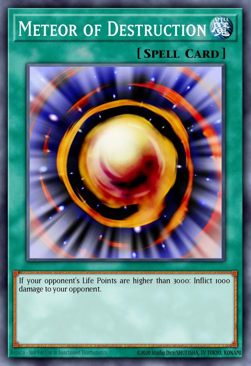 Meteor of Destruction Structure Deck: Blaze of Destruction card