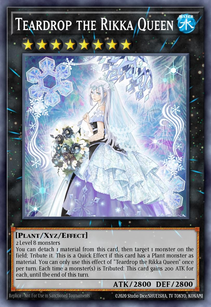 Teardrop the Rikka Queen Maze of Memories card