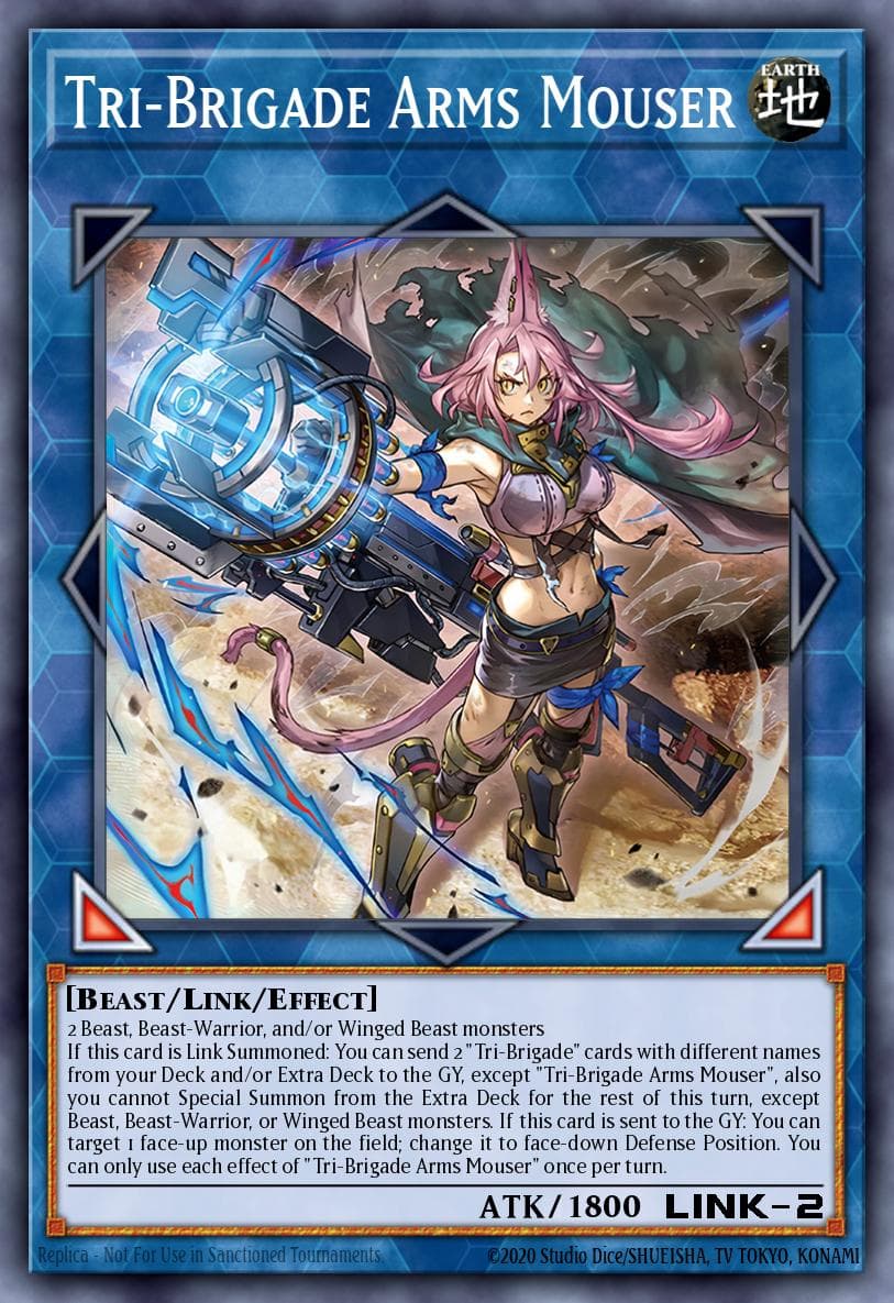 Tri-Brigade Arms Mouser Doom of Dimensions card