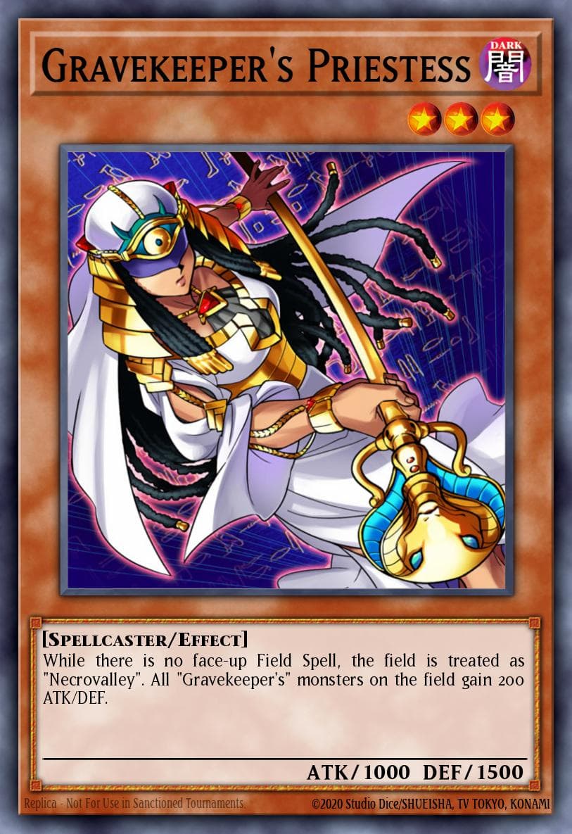 Gravekeeper's Priestess Speed Duel Starter Decks: Destiny Masters card
