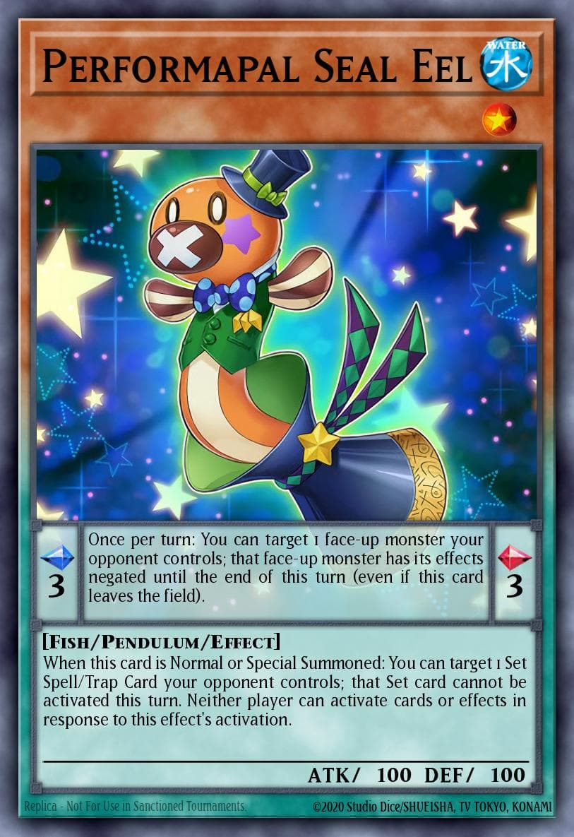 Performapal Seal Eel 2017 Mega-Tin Mega Pack card